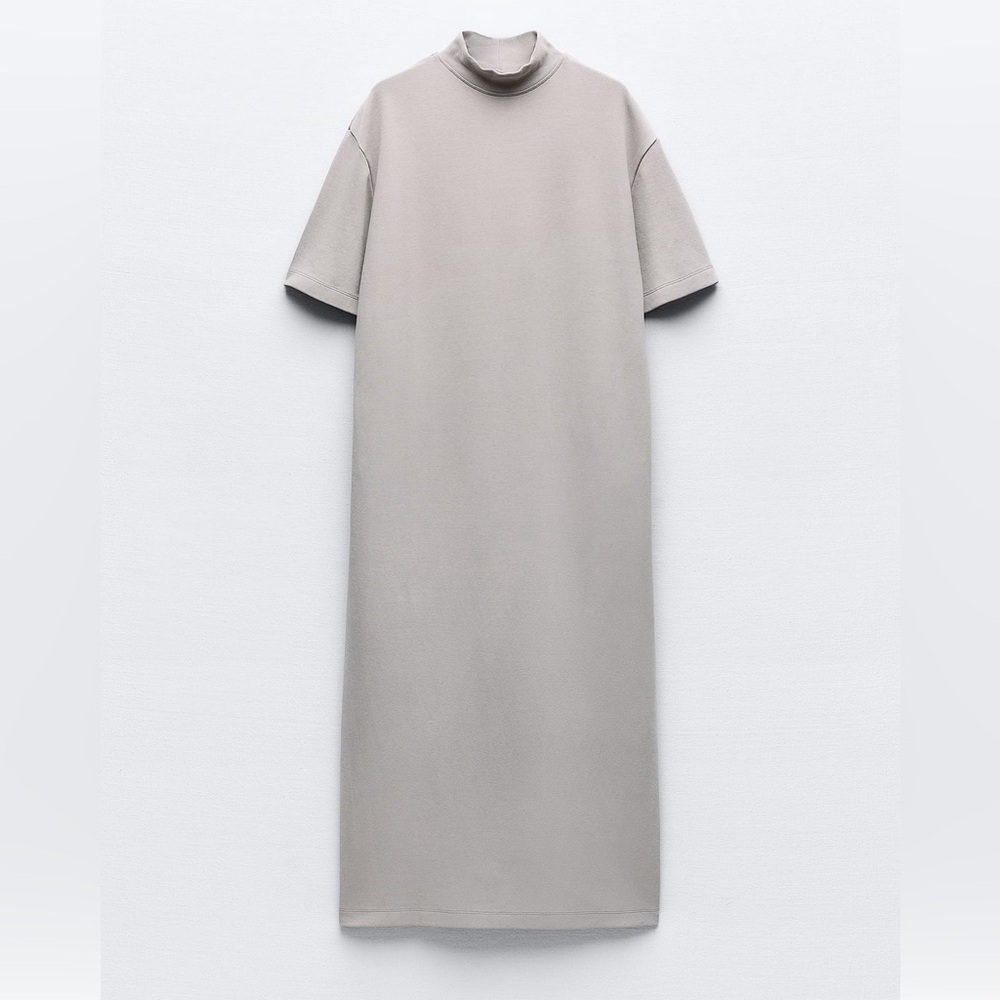 Zara Washed Interlock Dress